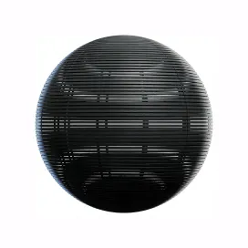 Black wooden fence